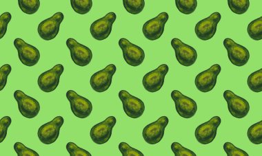 Suluboya el çizimi meyve seti