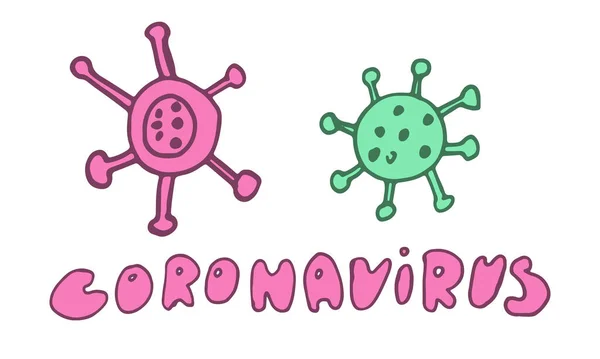 Conjunto Letras Mano Con Puntas Cuarentena Coronavirus Diferentes Comillas Vector — Archivo Imágenes Vectoriales