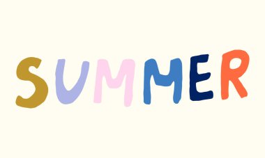 Basit yaz çiçekleri çizimleri. Soyut çiçek çizimi. el çizimi vektör sanatı.