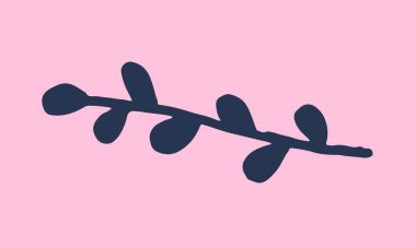 Kır çiçeklerinin el çizimi vektör çizimi