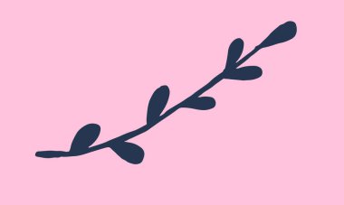 Kır çiçeklerinin el çizimi vektör çizimi