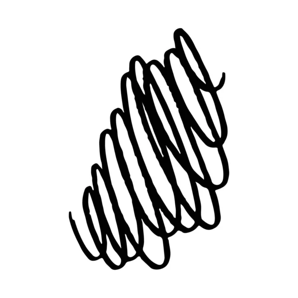 Vector freehand scribble απομονωμένο σε λευκό φόντο — Διανυσματικό Αρχείο