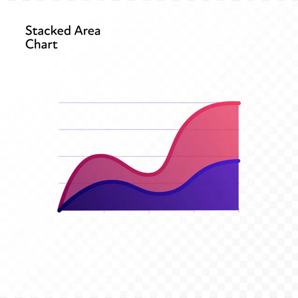 Coleção Elementos Design Infográfico Ilustração Cor Plana Vetorial Gráfico Área —  Vetores de Stock