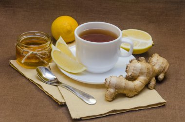 bal limon ve zencefil hasta ev tedavisi için ayarla.