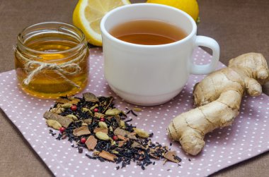 bal limon ve zencefil hasta ev tedavisi için ayarla.