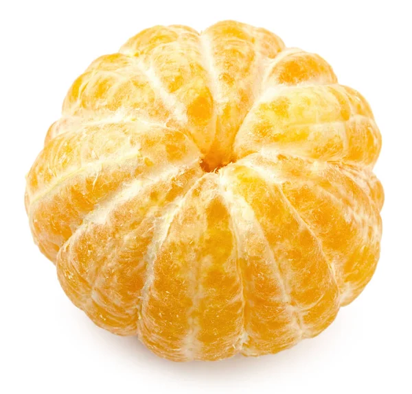 고립 된 만다린 오렌지 — 스톡 사진