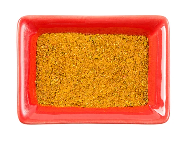 Droge Chili peper in een kom — Stockfoto