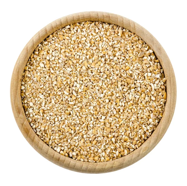 Bulgur cracked wheat isolated — Stock Photo, Image