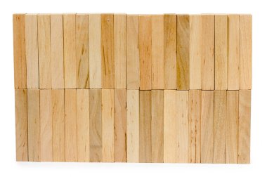 ahşap oyun tuğla duvar