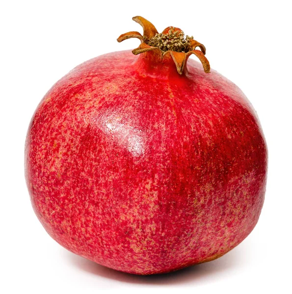 Whole red fruit pomegranate full of vitamin juice — Stock Photo, Image