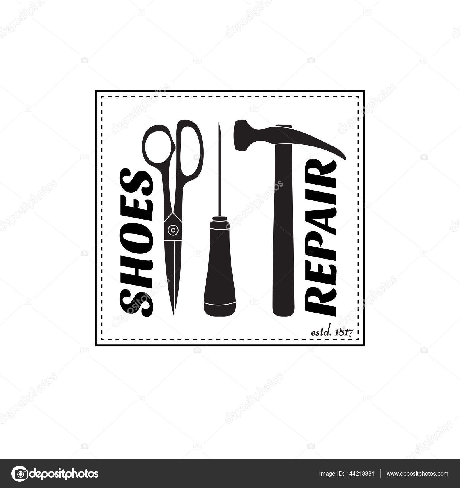 Shoe Repair Logo Stock Illustrations – 992 Shoe Repair Logo Stock