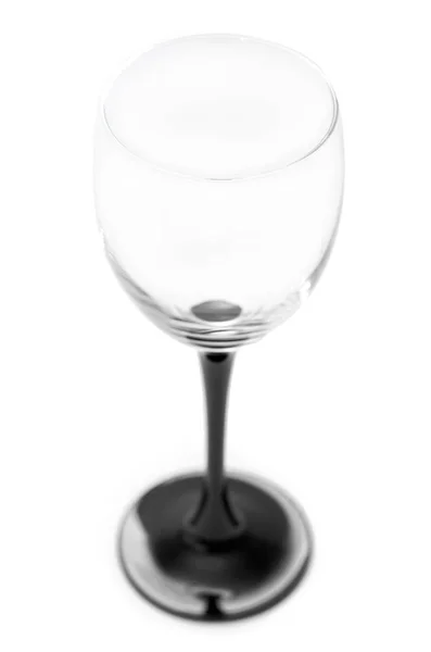 Empty wine glass. Isolated on white background — Stock Photo, Image