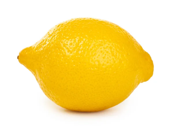 Vitamina amarillo limón. Aislado sobre fondo blanco — Foto de Stock