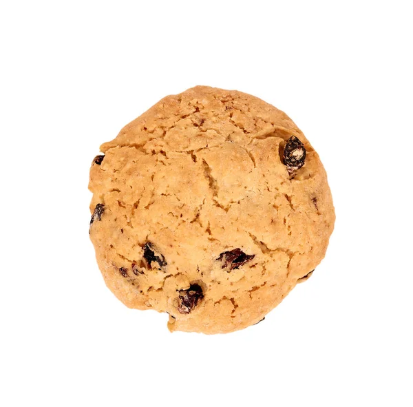 Купа печива з шоколадними чіпсами ізольовані на білому тлі — стокове фото