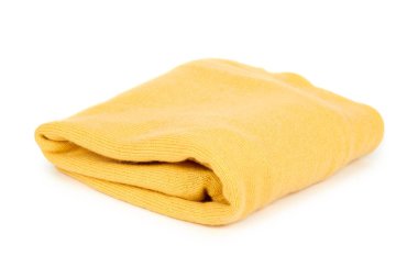 Beyaz arka plan üzerinde izole sıcak kış giysileri. Satış ve satın alma