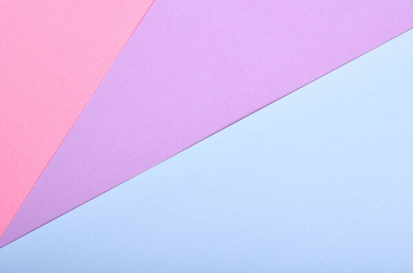 Material design style of color paper. Template for background and web. Pastel colors
