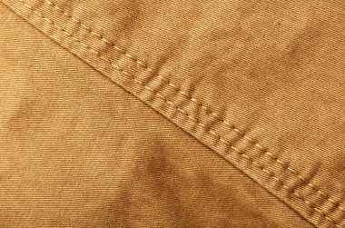 Kahverengi pamuk kot arka plan, denim lif modeli