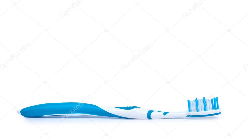 dental Tooth brush Isolated on white background. copy space, template