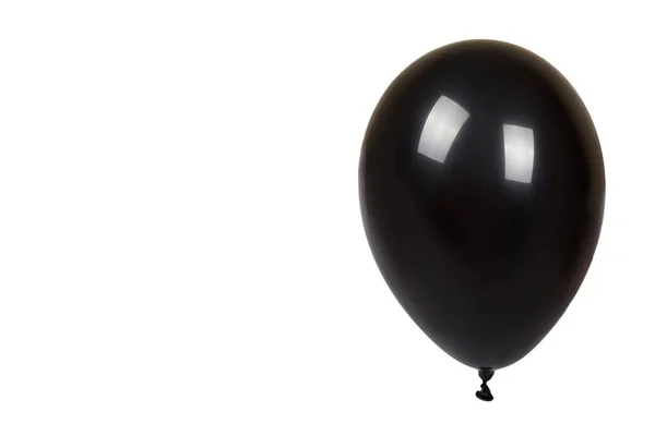 Siyah şişirilebilir balon, parti dekorasyonu, parlak top..