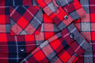 Tekstil ve doku arka planı. Kumaş makro fotoğrafçılık.