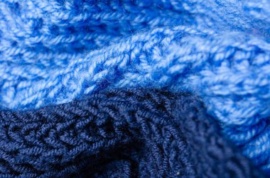 Tekstil ve doku arka planı. Kumaş makro fotoğraf, kumaş desen.