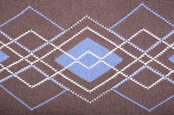 Kahverengi Tekstil Doku Arka Planı Kumaş Makro Fotoğraf Kumaş Desen — Stok fotoğraf