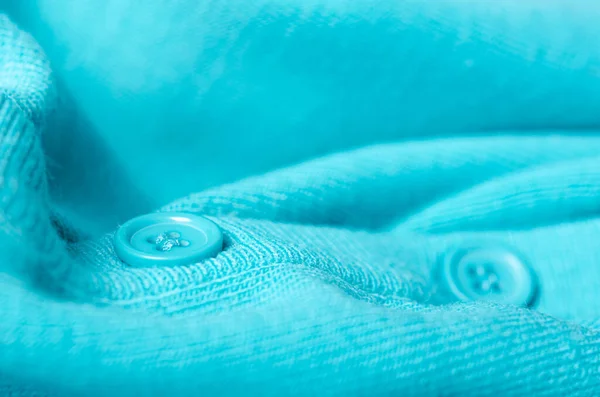 Textil Turquesa Textura Fondo Macro Fotografía Tela Patrón Tela — Foto de Stock