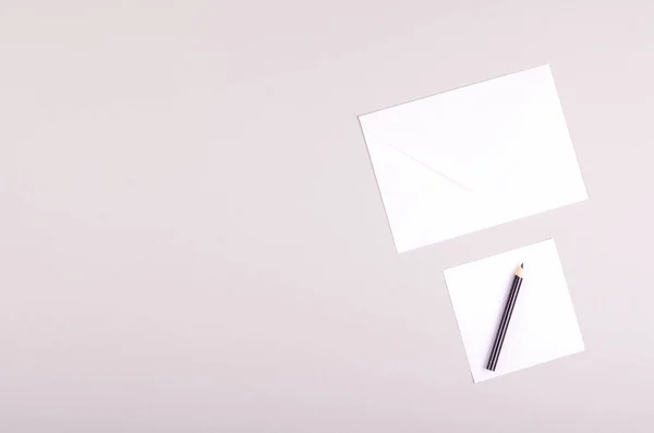 Kynä Kirje Kirjekuorella Kirjallisesti Mail — kuvapankkivalokuva