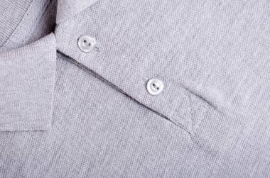 Gri tekstil ve doku arka planı. Kumaş makro fotoğraf, kumaş desen.