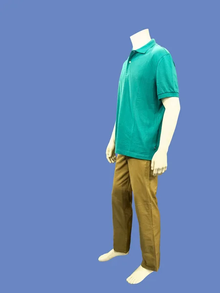 Manliga skyltdockan klädd i casual kläder — Stockfoto
