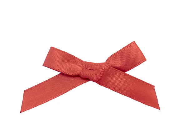 Bright red bow. — Stock Photo, Image