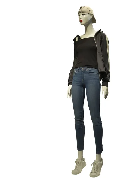 Full-length female mannequin — Stock Photo, Image