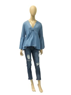 Tam uzunlukta kadın manken