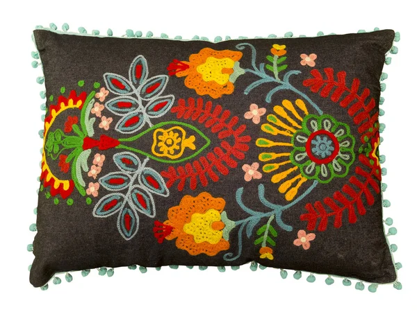 Colorful decorative pillow. — Stock Photo, Image