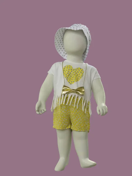 Maniquí de niño de cuerpo entero — Foto de Stock