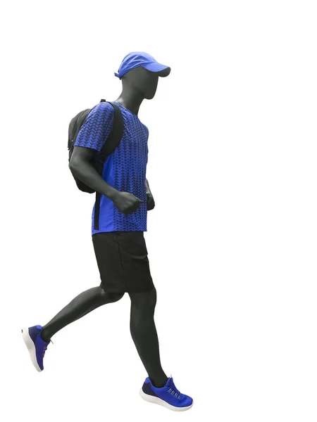 Τρέξιμο αρσενικό μανεκέν — Φωτογραφία Αρχείου