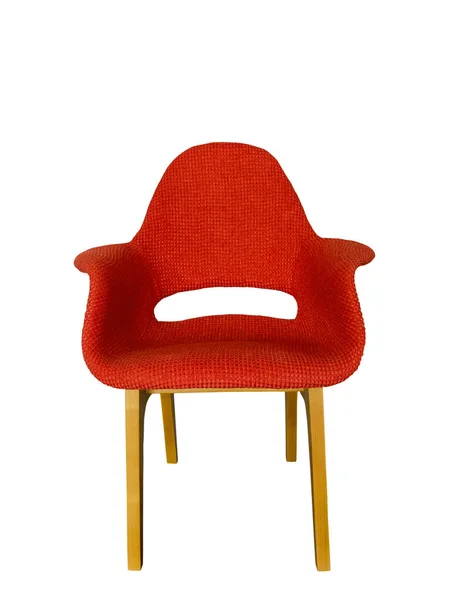 Fauteuil rouge moderne — Photo