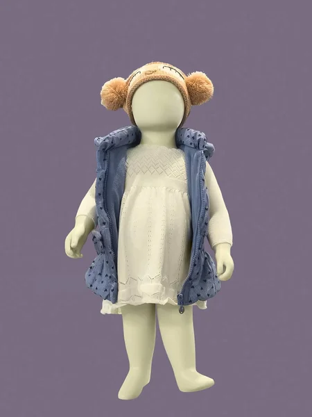 Full-length child mannequin. — Stock Photo, Image