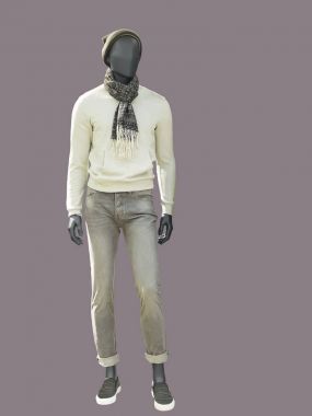 Tam uzunlukta erkek manken