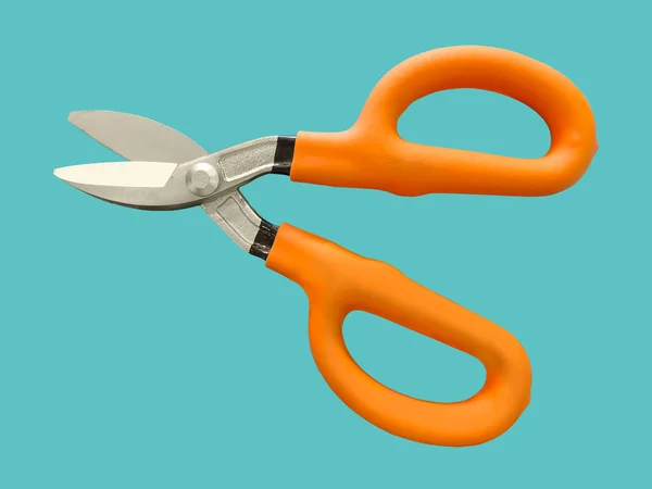 Pair of scissors metal — Stock Photo, Image