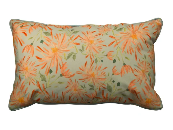 Cuscino colorato con fiore — Foto Stock