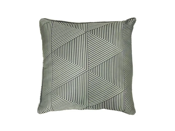 Almohada decorativa con patrón geométrico . — Foto de Stock