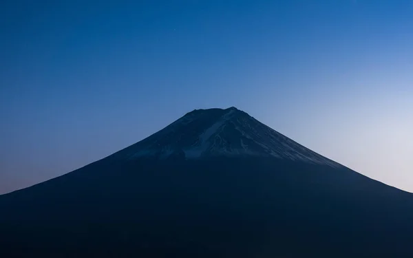 Fuji dağının gündüz manzarası, Japonya 