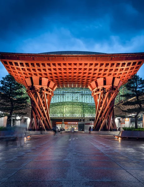 Kanazawa İstasyonu, Ishikawa Bölgesi, Japonya