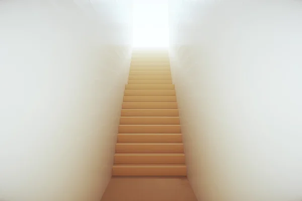 Escada que conduz à luz — Fotografia de Stock