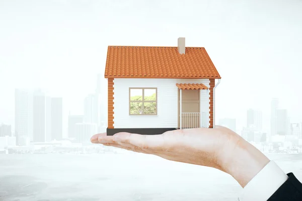 Real estate, property and mortgage concept — Stock Photo, Image