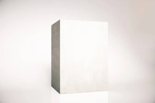 Boş beton kutusu — Stok fotoğraf