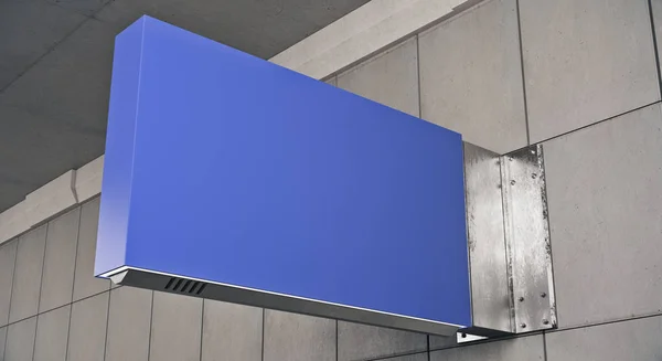 Bouchon bleu horizontal — Photo