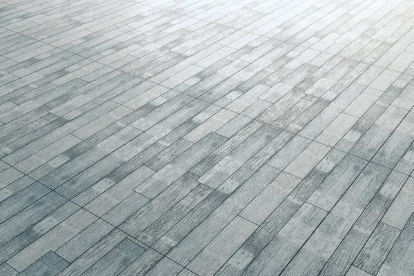 Grey wood flooring — Stock Photo, Image