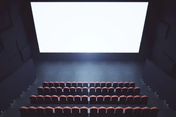 Top schermo cinema vuoto — Foto Stock